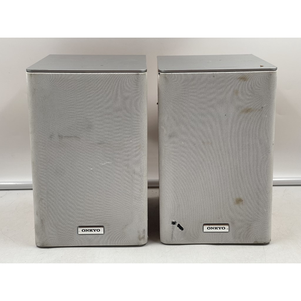 ลำโพง 1 คู่ มือสองญี่ปุ่น ONKYO D-U1 (837) 30W 6 โอห์ม Woofer 3.5 นิ้ว Size ตู้ 13x17x20CM ฝาหน้าเปิ
