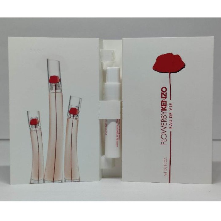 Vial KENZO Flower by KENZO eau de vie EDP 1ml น้ำหอมพกพา ไวออลแท้