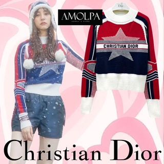 เสื้อสเวตเตอร์ CHRISTIAN DIOR SWEATER KNIT 2021SS  งาน KNITT ตรงตามแบบใน SHOP สวยมากกก