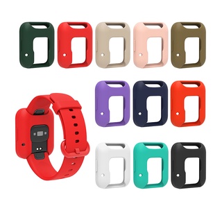 Redmi Watch 2 Lite เคสซิลิโคน สายรัดข้อมือ สีพื้น แบบนิ่ม สําหรับ Redmi Watch2 Lite