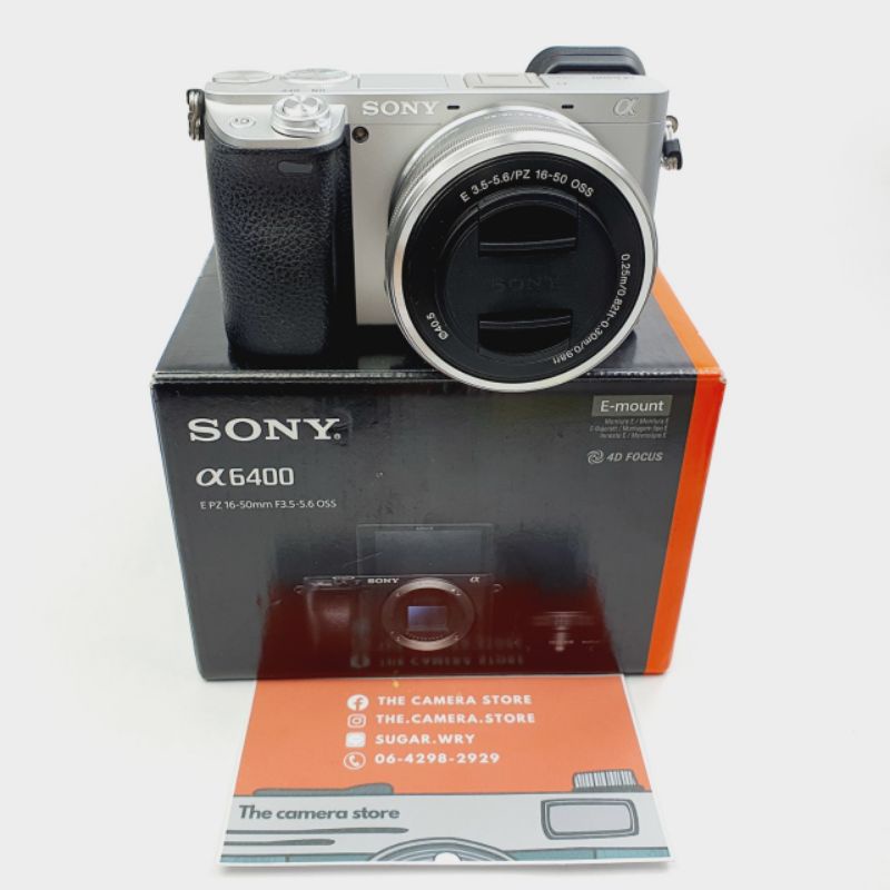 SONY A6400 สีเงิน พร้อมส่ง