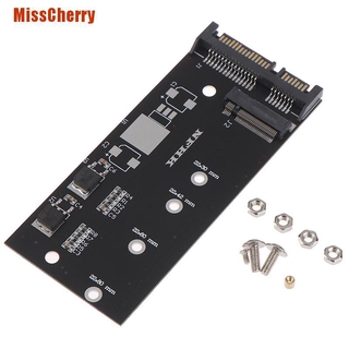 อะแดปเตอร์การ์ดขยาย Miss cherry Sata B + M Key M.2 Ngff Ssd To M.2 Sata 3 Raiser M.2 To