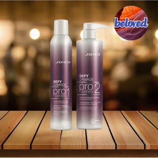 Joico Defy Damage Pro Series 1 160/358 ml/Series 2 150/500 ml ผลิตภัณฑ์บำรุงเส้นผม ก่อน และหลังการทำเคมี