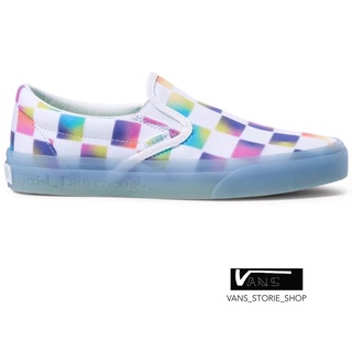 VANS SLIP ON CARE CULTIVATE TRUE WHITE SNEAKERS สินค้ามีประกันแท้