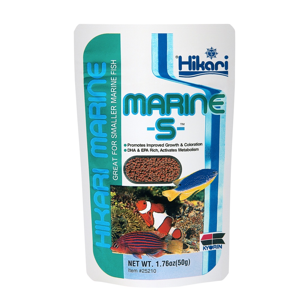 Hikari Marine A / Marine S อาหารปลาทะเลฮิคาริเม็ดจม