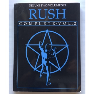 หนังสือโน๊ตเพลงวง Rush รวมครบทุกเพลงจาก 6 อัลบั้มคลาสสิค