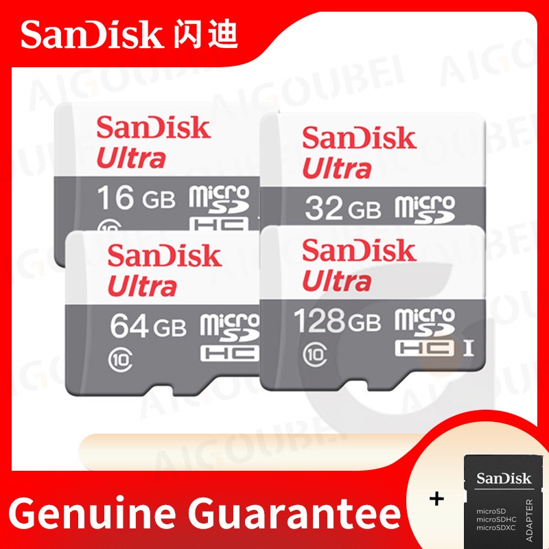 GNKc SanDisk 163264128200GB Ultra Micro SD UHSI Class 10 U1 A1 Memory
