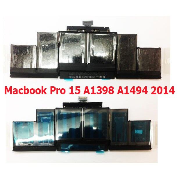 Pakk แบตเตอรี่โน๊ตบุ๊ค         Pro 15 A1398 A1494 2014 Laptop Battery แบตเตอรี่แล็ปท็00
