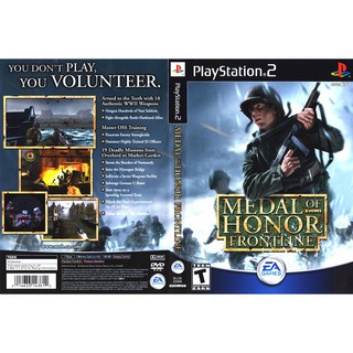 MEDAL OF HONOR FRONTLINE [PS2 US : DVD5 1 Disc]