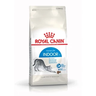 Royal canin indoor27 400g. แมวโตสูตรเลี้ยงในบ้าน 400 กรัม Exp:03/2027