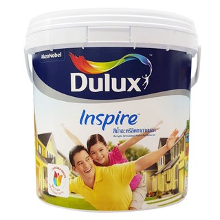 สีน้ำทาภายนอก ICI DULUX INSPIRE BASE D ด้าน 1 แกลลอน สีน้ำอะคริลิกเกรดพรีเมียมสำหรับบ้านที่ต้องการการปกป้องยาวนาน ให้สีส