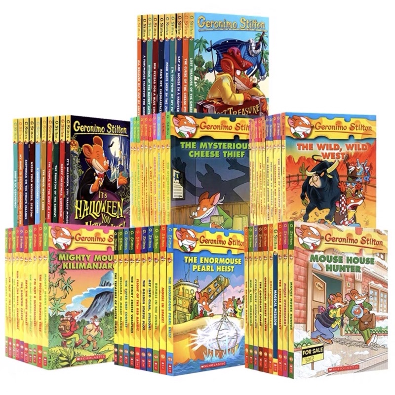 80冊❣️ Geronimo Stilton (1-80) 確認用 Geronimo Stilton – 童夢書室V&B