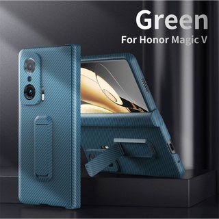 Huawei Honor magic v เคสโทรศัพท์ พับได้ คาร์บอนไฟเบอร์ เคสป้องกัน เคสโทรศัพท์กันกระแทก @