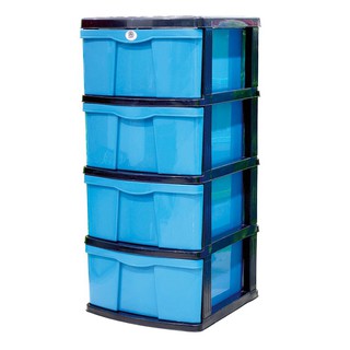 เอสพี ตู้ลิ้นชักพลาสติก 4 ชั้น  SP 4 layer plastic drawer cabinet