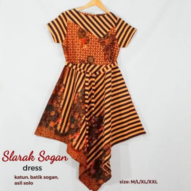 PO SOGAN BATIK DRESS (TYAS MALA)