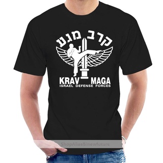 ใหม่ เสื้อยืดโพลีเอสเตอร์ พิมพ์ลาย Krav Maga สีน้ําเงินกรมท่า สําหรับออกกําลังกาย004694 Andpnh28nhfbmc48