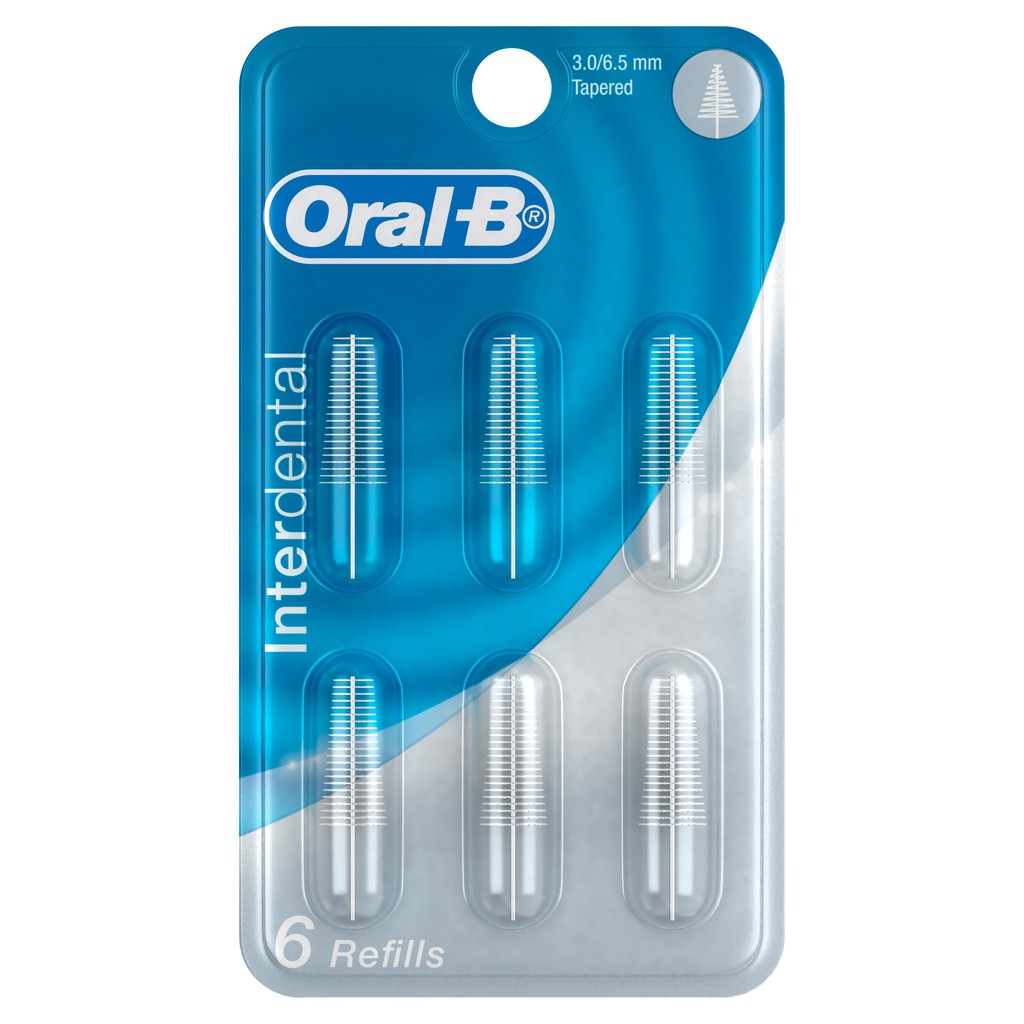 Oral-B ออรัลบี อะไหล่หัวแปรงทำความสะอาดซอกฟัน