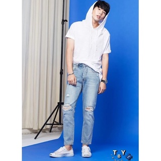 TBY JEANS X KimCo. Selected กางเกงผู้ชาย กางเกงยีนส์ขายาว  รุ่น TY1286