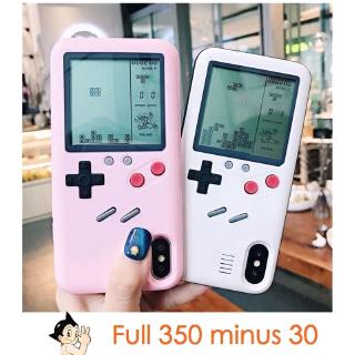 เคสโทรศัพท์ มีเกม Tetris Gameboy สำหรับ iPhone 6 6s 7 8 plus X XR XS MAX 11 PRO MAX