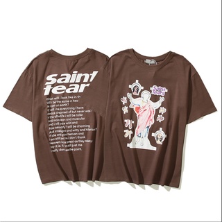 เสื้อยืดใหม่Saint Mixxxx 22AW ใหม่ เสื้อยืดแขนสั้น พิมพ์ลายพระเยซู พลัสไซซ์
รหัสเต็ม