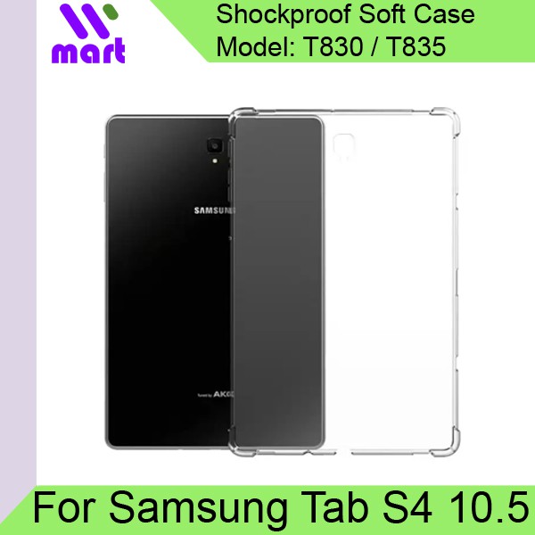 เคส Samsung Tab S4 เคสกันกระแทกแบบใสเข้ากันได้กับ Galaxy Tab T830 / T835 10.5 นิ้ว