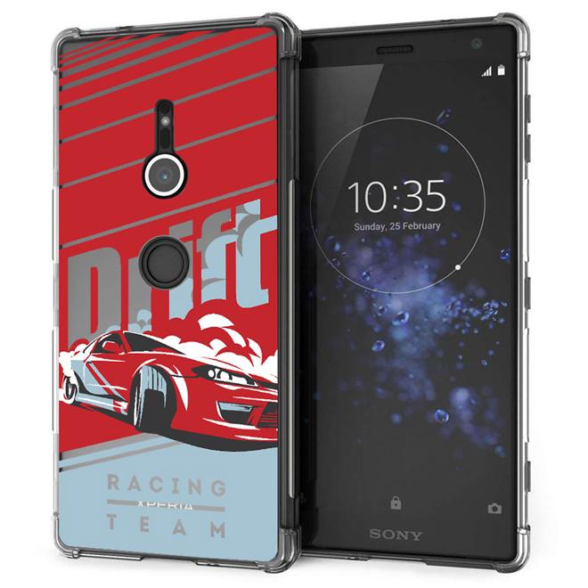 เคส สำหรับ Sony Xperia XZ2 Anti-Shock Protection TPU Case [Racing Team]