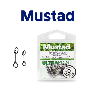 กิ๊บ Mustad Fastach Clip  อุปกรณ์ตกปลา