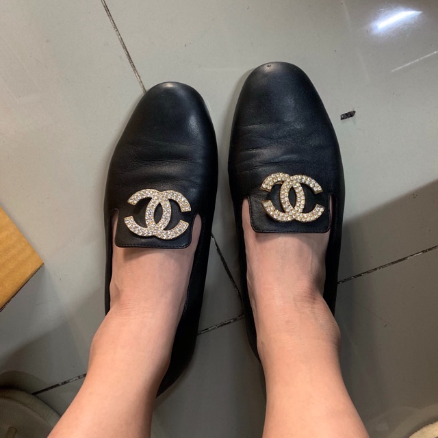 รองเท้า Chanel loafers มือสองของแท้