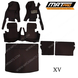 MatPro พรมปูพื้นเข้ารูป5D 6D Premium Fitted Leather Car Mats สำหรับรถรุ่น SUBARU XV ปี2019-2020