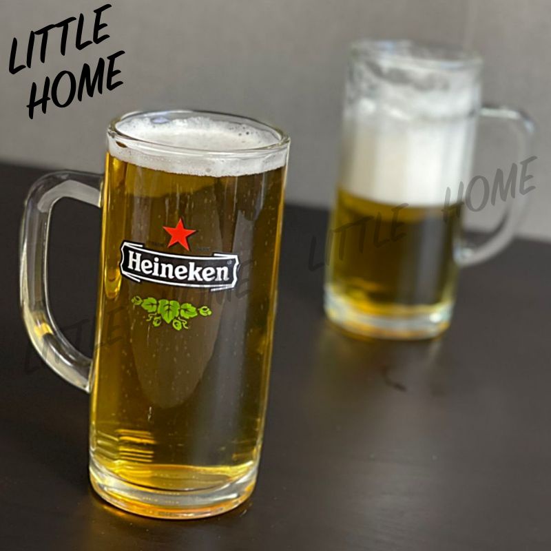 LITTLEHOME Union Glass แก้วเบียร์  แก้วน้ำ มีหูจับ มีให้เลือกหลายลาย (A2) ราคา ถูกที่สุด ดีลบีเคเค แกลเลอรีภาพที่ 8