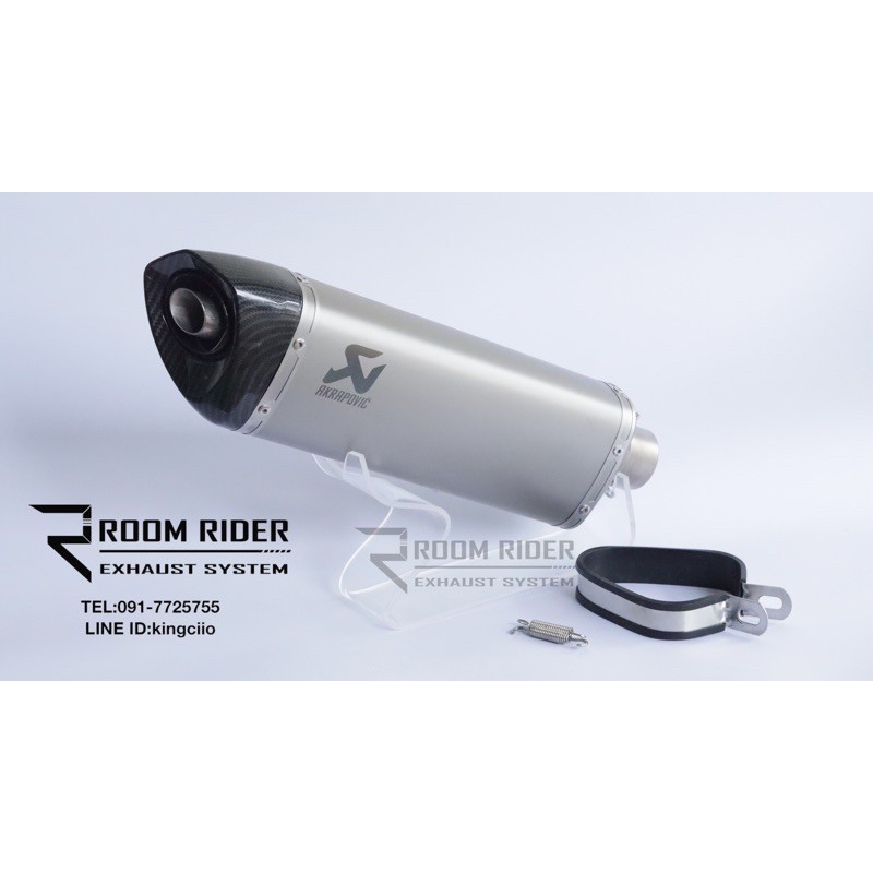มาใหม่‼️‼️ท่อทรง Akrapovic ใบใหญ่ 18 นิ้ว งานสวยมาก