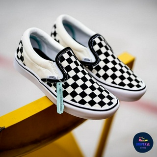 [ของแท้ ส่งฟรี จากไทย] VANS COMFYCUSH SLIP-ON (CHECKERBOARD)