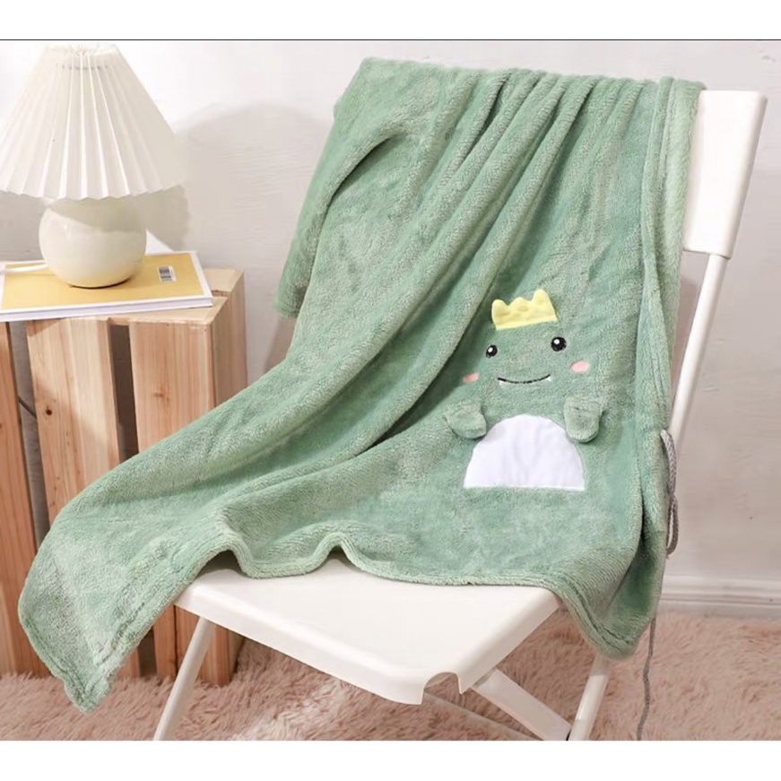 ️[Home]✨ ผ้าห่มนาโนลายน่ารัก 【size90*80】 ผ้านุ่มนิ่ม เบาสบาย กันหนาว เด็กห่มได้ ผู้ใหญ่ห่
