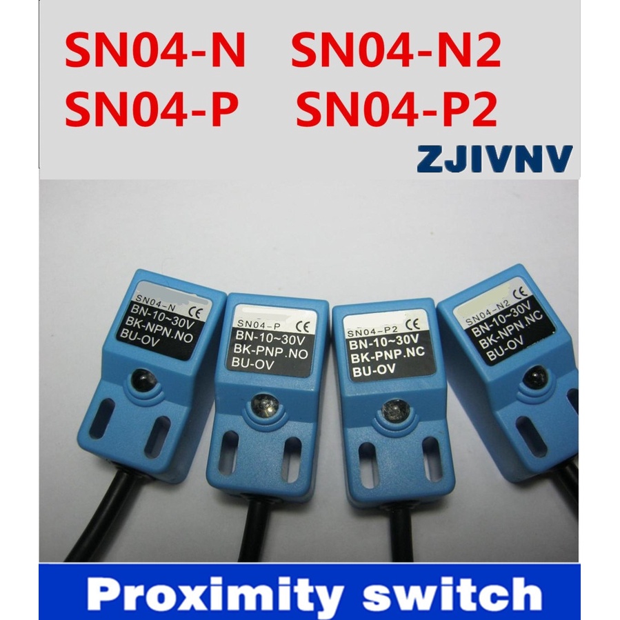10PCS/LOT SN04-N SN04-P SN04-N2 SN04-P2 Inductive Proximity switch ...