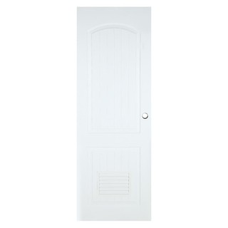 ประตูห้องน้ำ ประตูห้องน้ำUPVC AZLE PZLS01เกล็ด 70X200 ซม. สีขาว ประตู วงกบ ประตู หน้าต่าง UPVC DOOR AZLE PZLS01 70X200CM