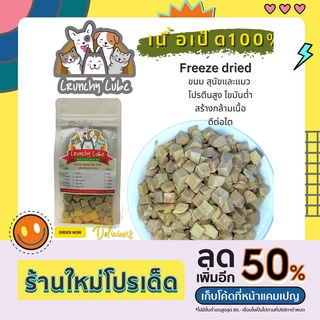 CrunchyCube เนื้อเป็ดฟรีดราย ขนมสุนัขและแมว