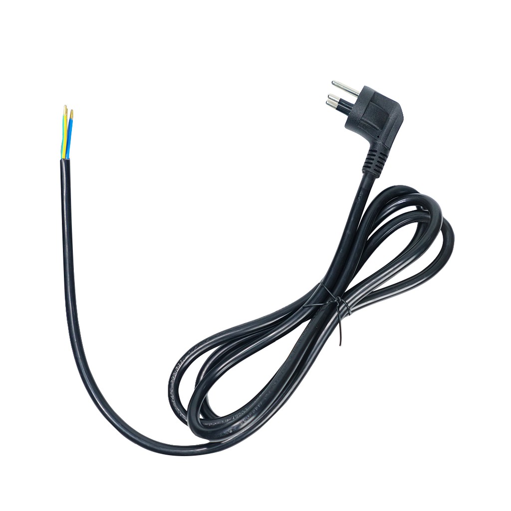 สายหล่อหัว ปลั๊กไฟ VCT ขนาด 3x1.5 ยาว A 1 -10 เมตร สายหนาอย่างดี สายปลั๊กไฟสำเร็จหล่อหัว