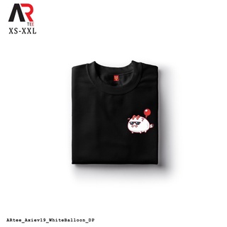 เสื้อแฟชั่นผญ2022 อื่นๆ - AR Tees Axie อินฟินิตี้สีขาวบอลลูนเสื้อที่กําหนดเอง Unisex Tshirt สําหรับ