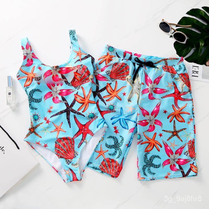 Luxury Brand Swimsuit Women Mens Beach Wear Swimming Shorts