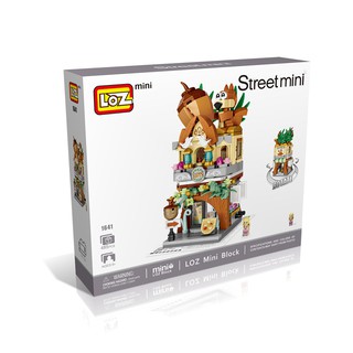 ตัวต่อ ชุด Street Mini : LOZ 1641 จำนวนตัวต่อ 485 ชิ้น