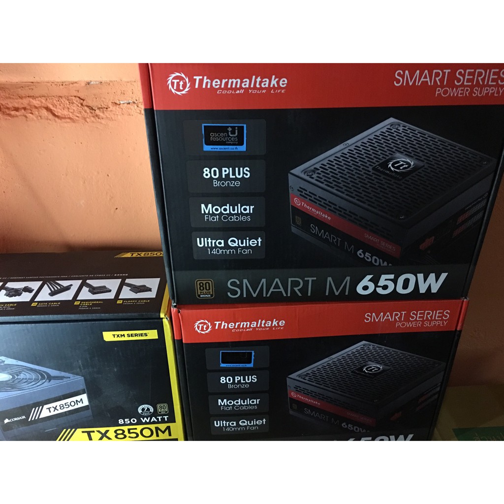 PSU (80+ Bronze) ThermalTake Smart M (650w.)