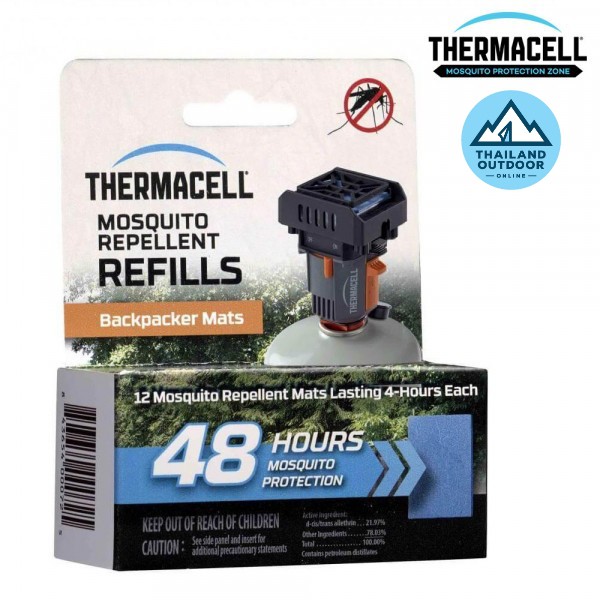 Thermacell แผ่นไล่ยุง 48 hours Refill สำหรับ รุ่น Backpacker