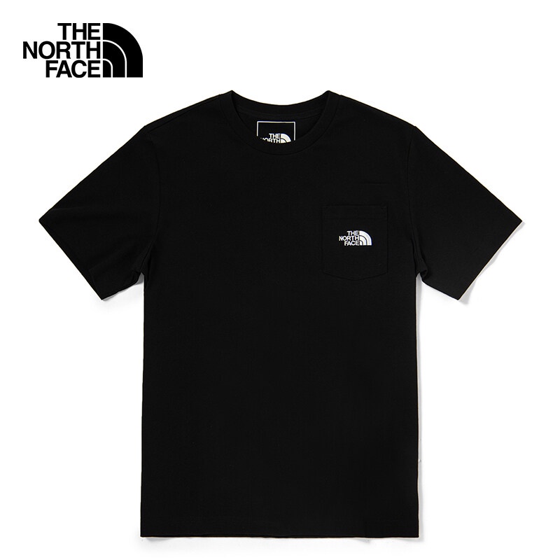 HH THE NORTH FACE S/S POCKET TEE - AP เสื้อยืดเดินป่า เสื้อยืดแขนสั้น คอกลม