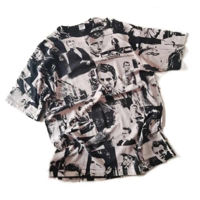 1993 James Dean All Over Print Shirt