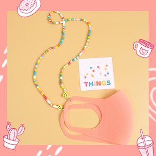 GoodThings.Bkk รุ่น GTBasic04 สายคล้องแมส สายคล้องแว่น สายคล้อง mask สายคล้องหน้ากาก สายคล้องคอ ใช้ได้กับหน้ากากทุกแบบ