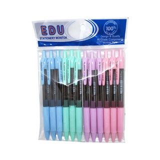 EDU ปากกาลูกลื่นกึ่งเจล 0.7 มม OG5679 (1*12แท่ง)(สินค้าพร้อมส่ง