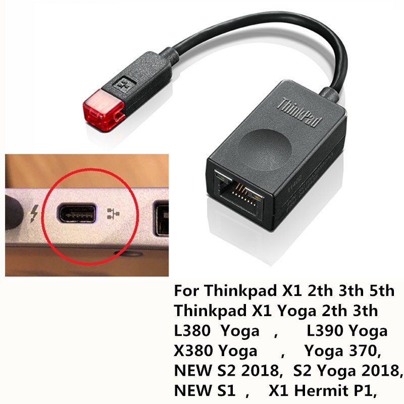 【Ready】สายเคเบิลอีเธอร์เน็ต คาร์บอน RJ45 สําหรับ Lenovo Thinkpad X1 L380 L390 X380 yoga T480S T580S 