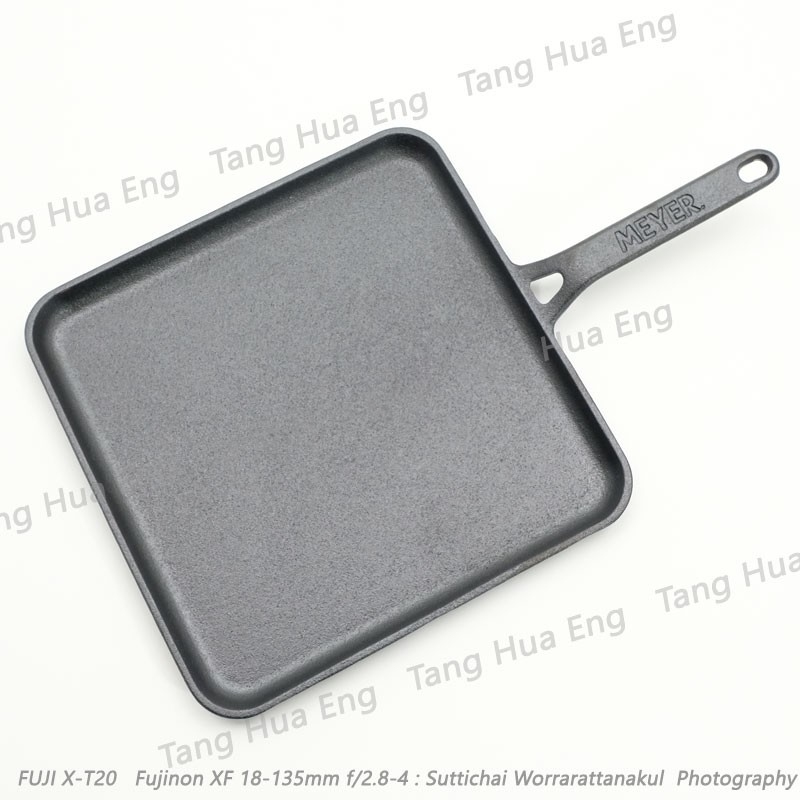 MEYER กระทะเหล็กหล่อทรงสี่เหลี่ยม ขนาด 28 ซม. Cast Iron รูปที่ 4