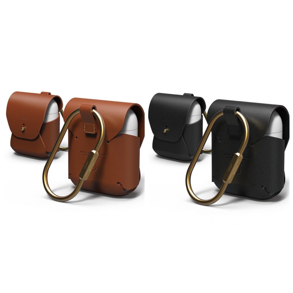 elago AirPods Leather Case (AirPods Gen1 & 2 Wired And Wireless) ของแท้จากตัวแทนจำหน่าย