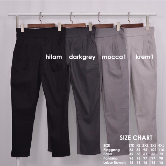 Katun WORK PANTS วัสดุ BIGSIZE JUMBO/BAGGY PANTS/WORK PANTS 3R Cotton TWILL STRECH